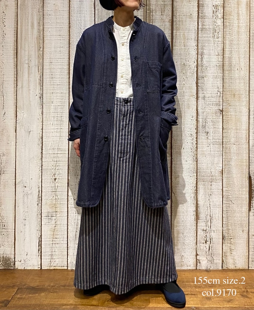 INAM2551PD(シャツ) 40s POPLIN OVER DYE UTILITY SHIRTS