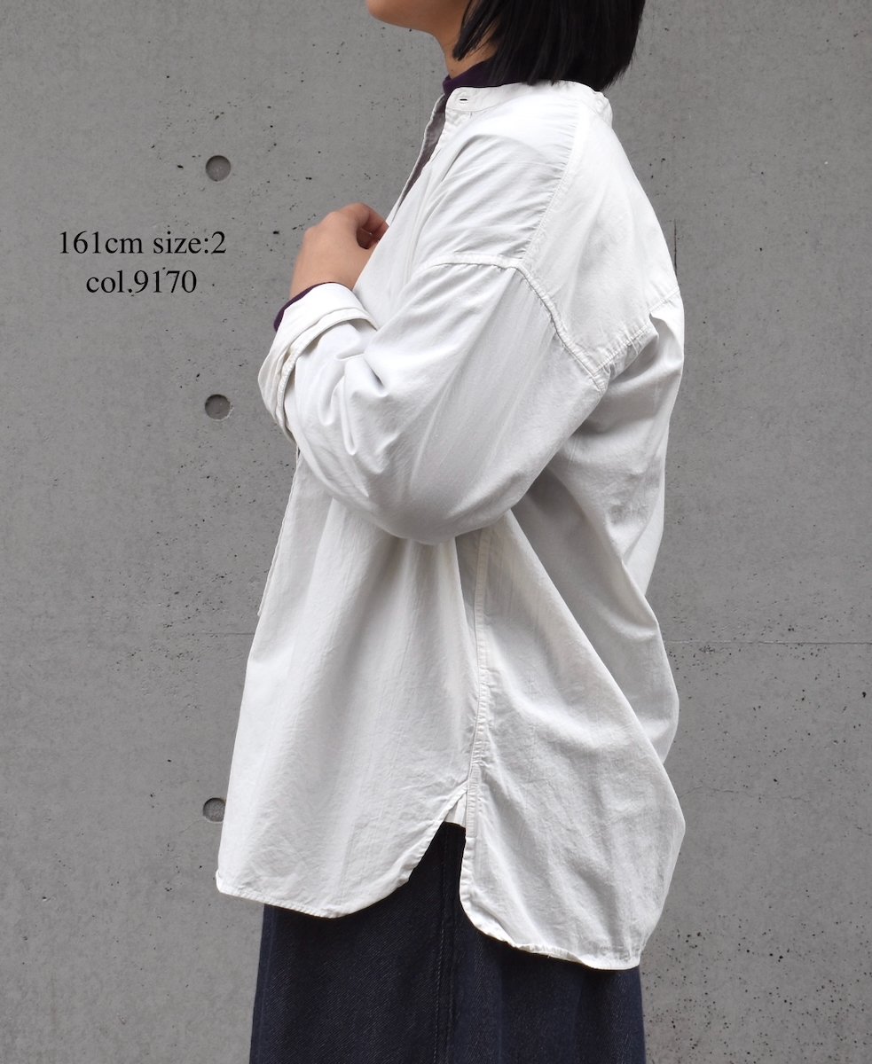 INAM2551PD(シャツ) 40s POPLIN OVER DYE UTILITY SHIRTS