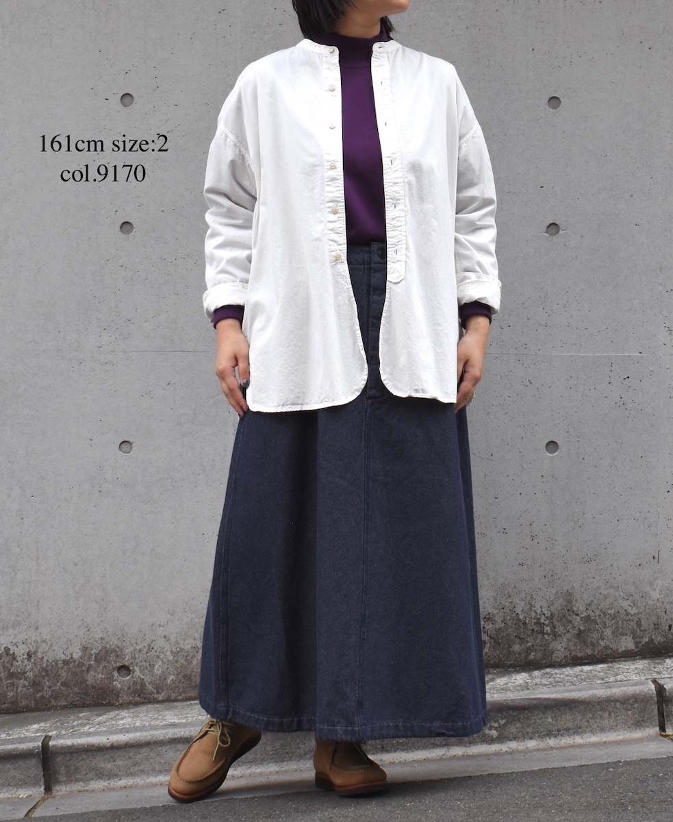 INAM2551PD(シャツ) 40s POPLIN OVER DYE UTILITY SHIRTS