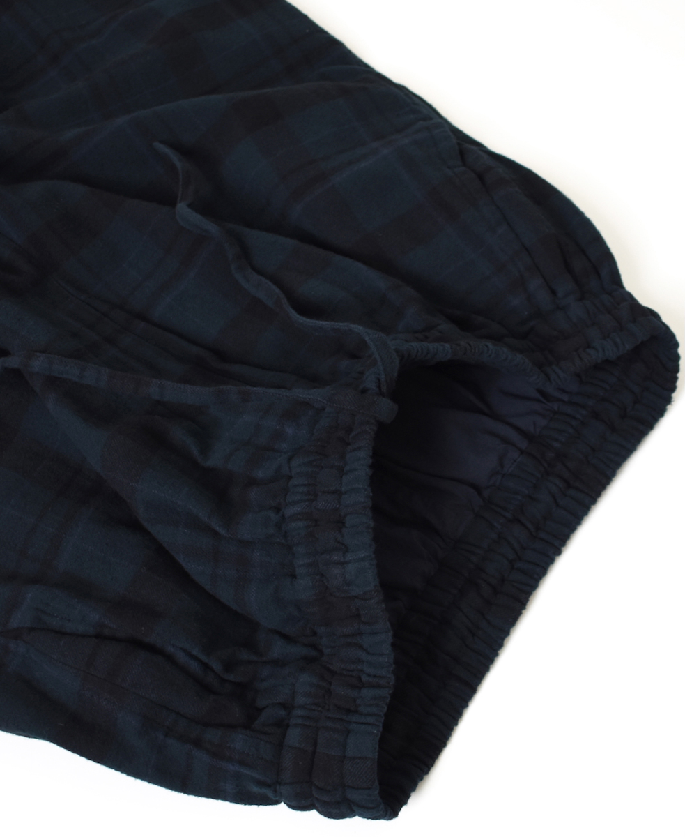NVL2573D(パンツ) COTTON FLANNEL CHECK OVERDYE EASY PANTS