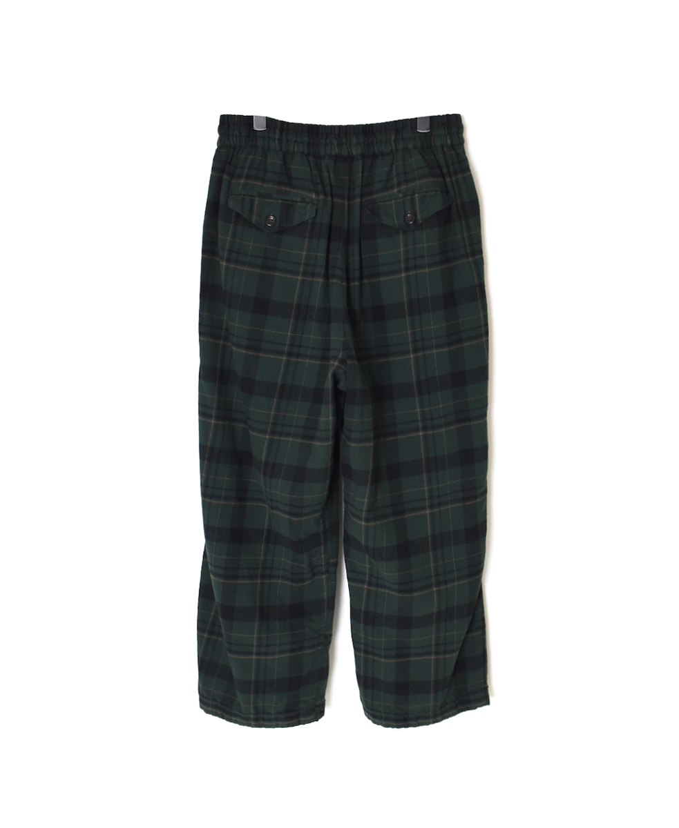 NVL2573D(パンツ) COTTON FLANNEL CHECK OVERDYE EASY PANTS