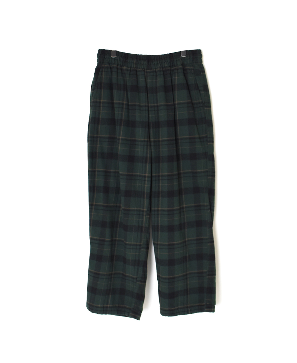 NVL2573D(パンツ) COTTON FLANNEL CHECK OVERDYE EASY PANTS