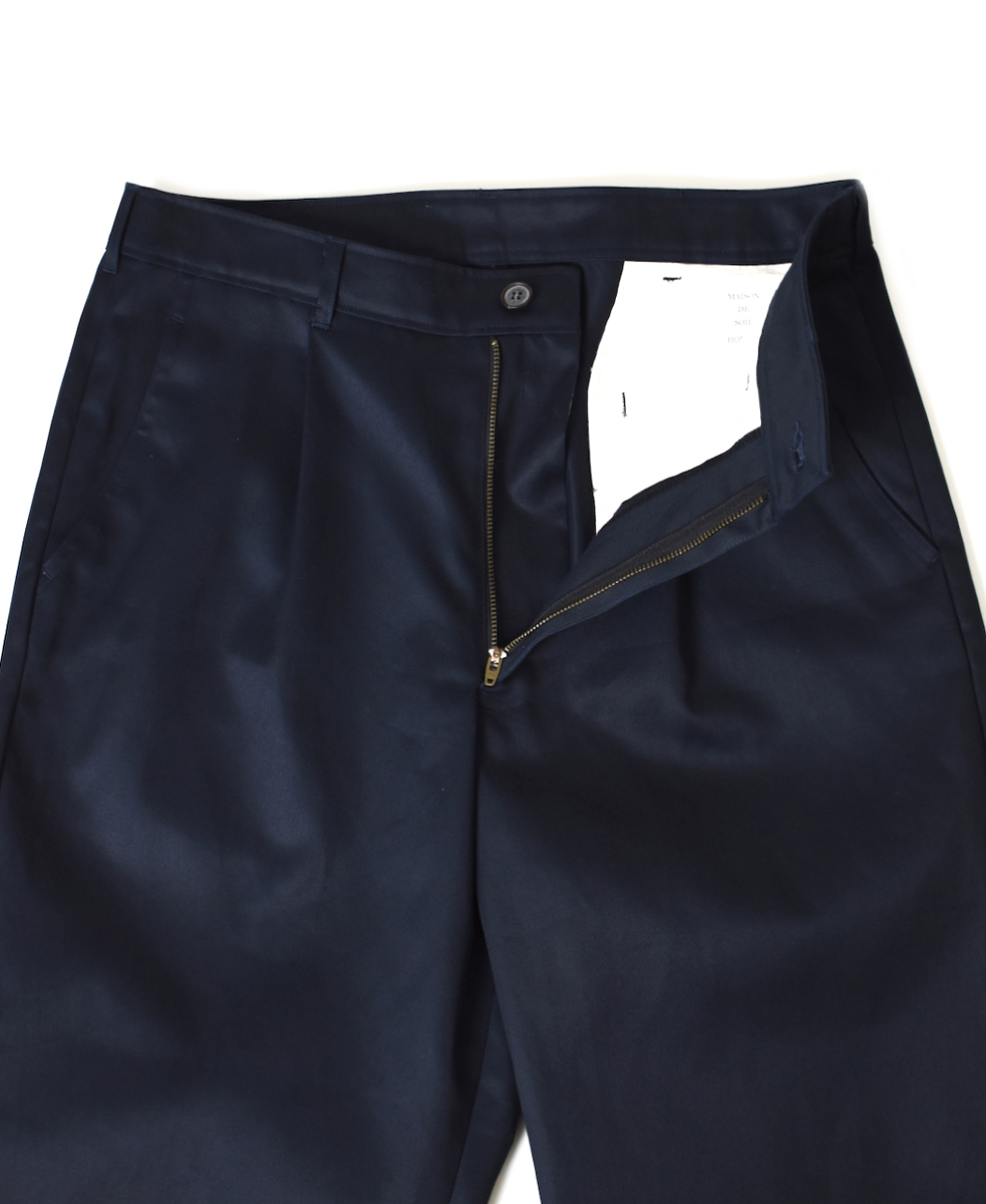 GMDSH2451(パンツ) WEST POINT ONE-TUCK TROUSERS
