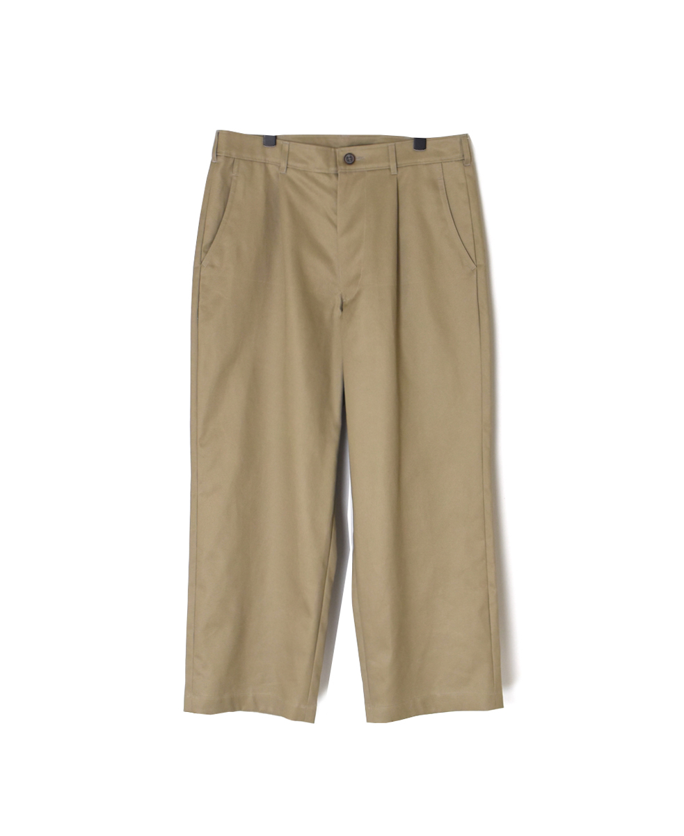 GMDSH2451(パンツ) WEST POINT ONE-TUCK TROUSERS
