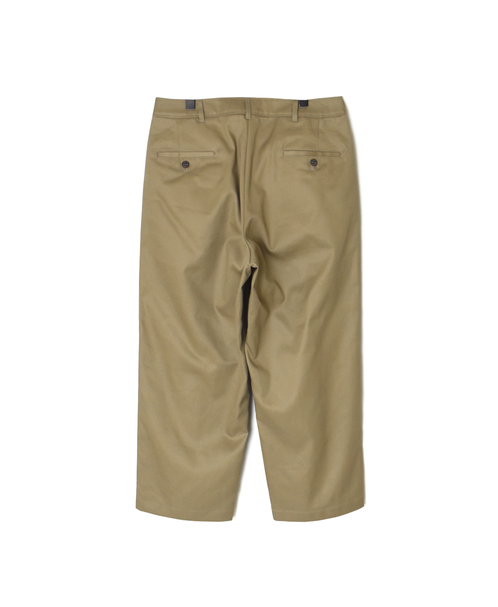 GMDSH2451(パンツ) WEST POINT ONE-TUCK TROUSERS