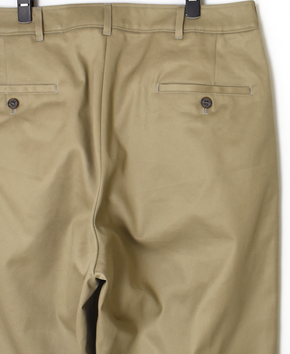 GMDSH2451(パンツ) WEST POINT ONE-TUCK TROUSERS