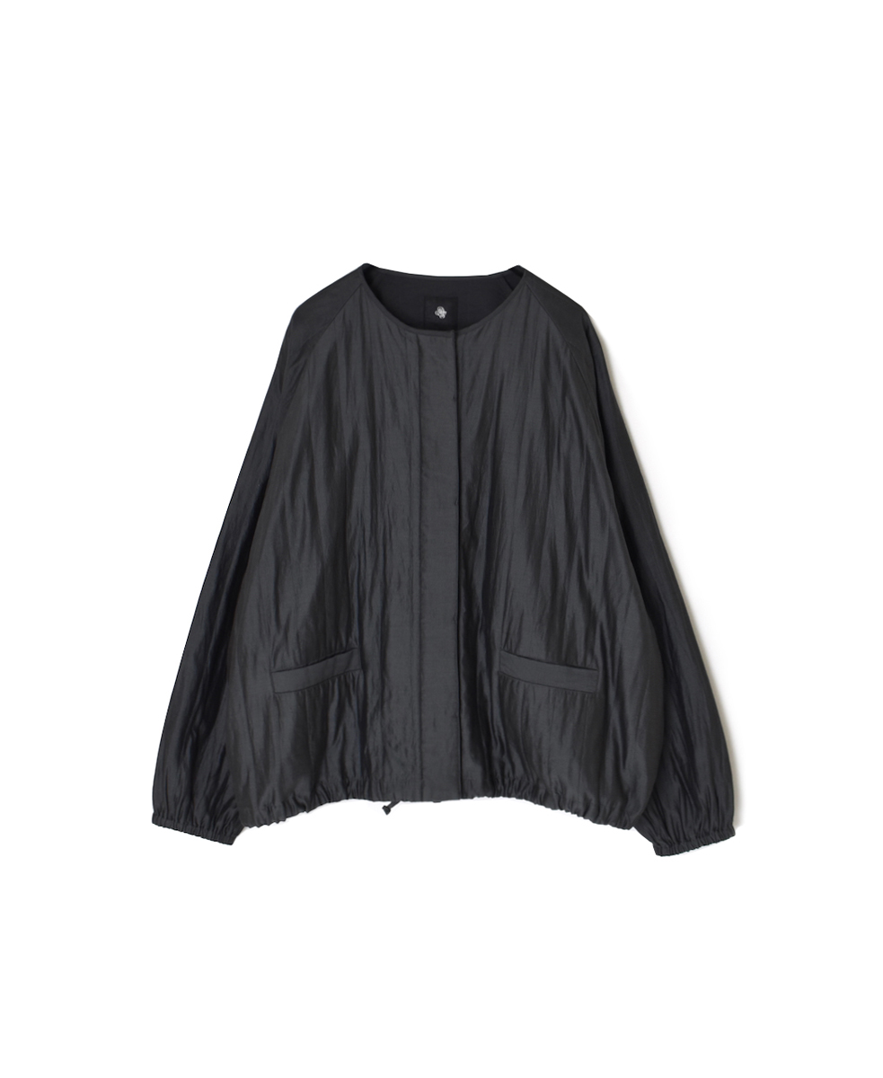 NMDS25542(ジャケット) QUILTED COTTON SILK RAGLAN STRING JACKET