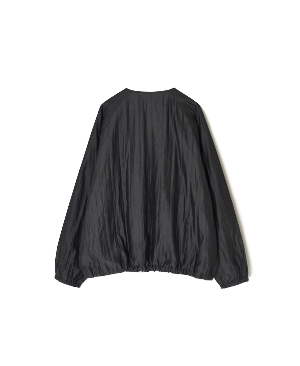 NMDS25542(ジャケット) QUILTED COTTON SILK RAGLAN STRING JACKET