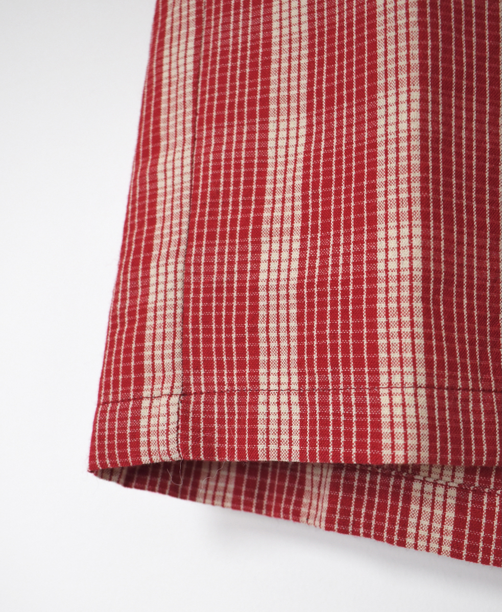 NMDS25595(パンツ) WOOL COTTON CHECK EASY PANTS