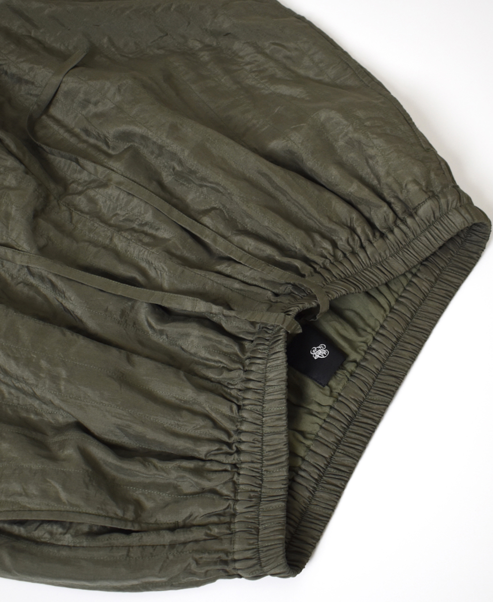 NMDS25584(パンツ) STITCHED BANGALORE SILK PLAIN EASY PANTS