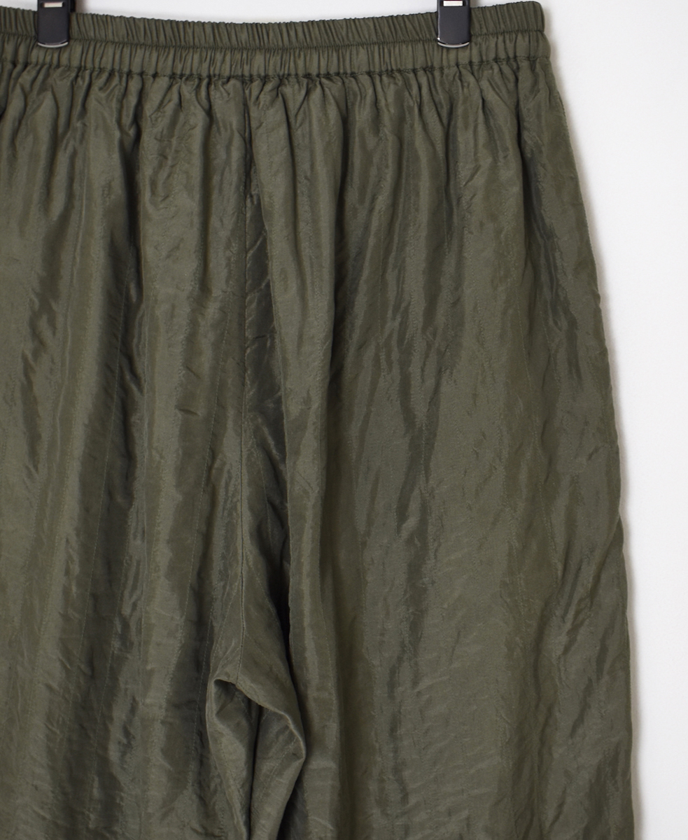 NMDS25584(パンツ) STITCHED BANGALORE SILK PLAIN EASY PANTS