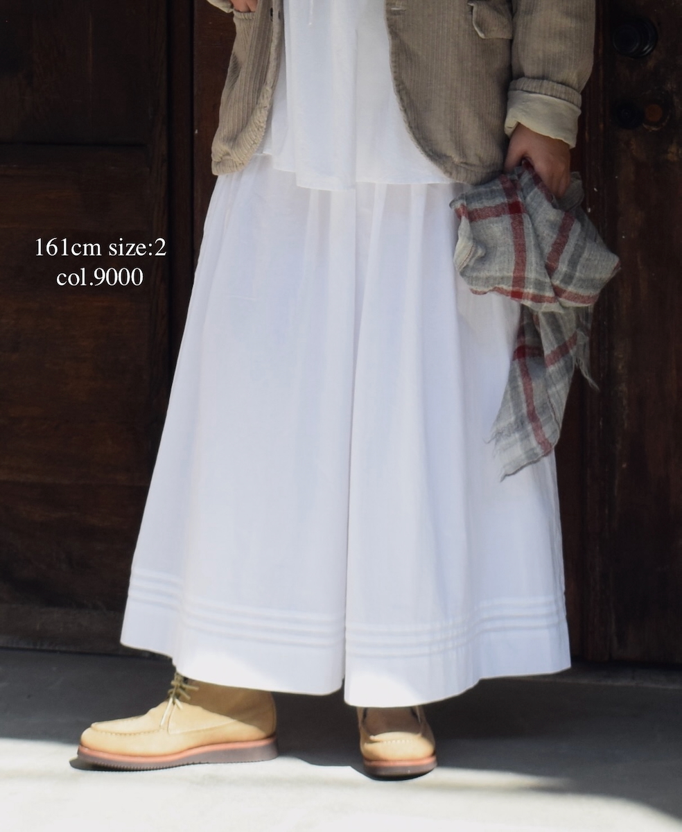 NSL25564(キュロット) 60s CAMBRIC PLAIN CULOTTES