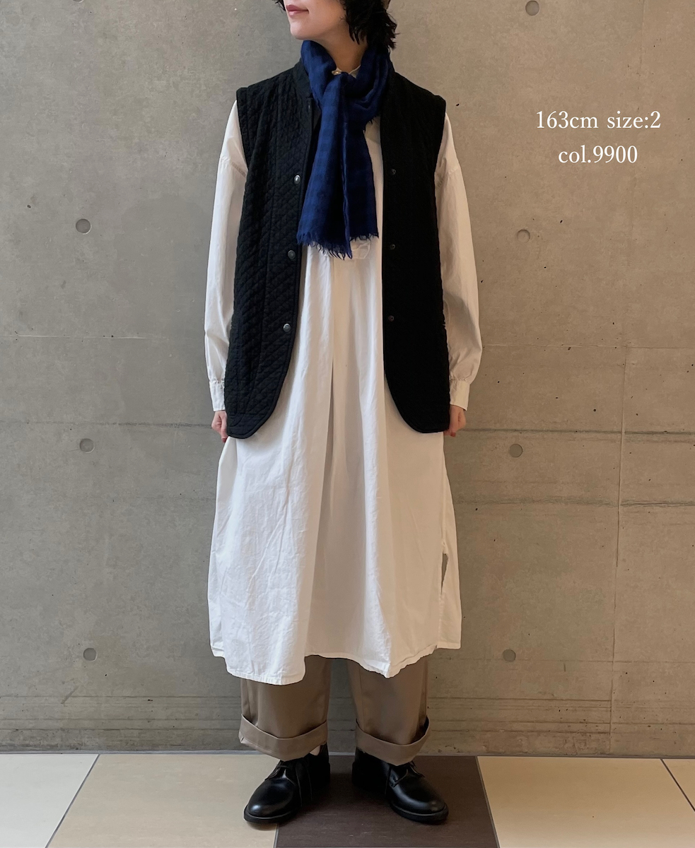 NAM2571P (ベスト) COTTON QUILT VEST
