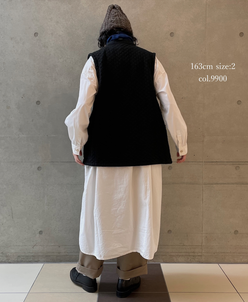 NAM2571P (ベスト) COTTON QUILT VEST