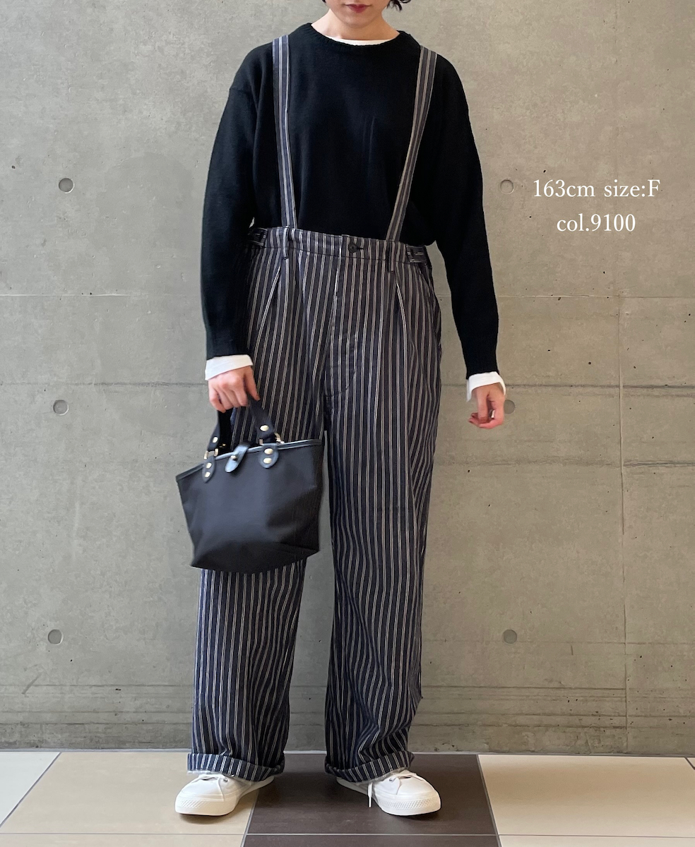 GNSL25551 (Tシャツ) HIGH DENSITY WAFFLE CREW-NECK L/SL TEE