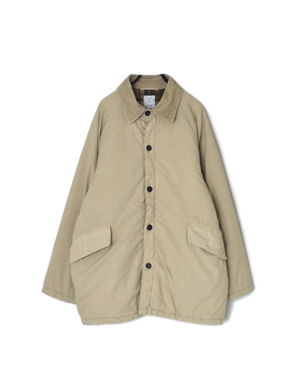 MDSH2551D(ジャケット) PADDED 40s POPLIN FLANNEL LINING REGULAR COLLAR JACKET