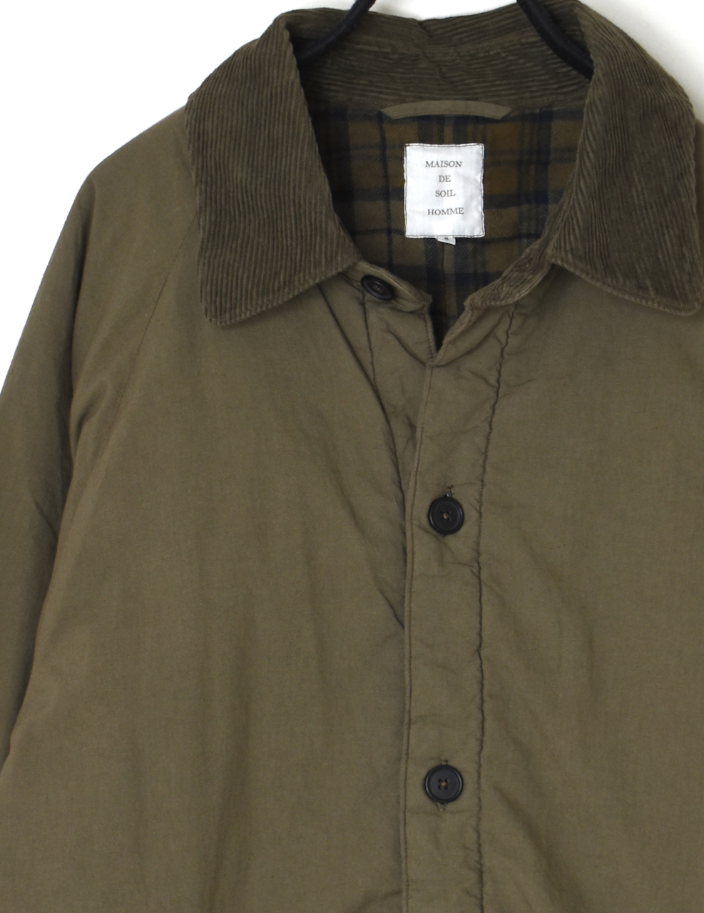MDSH2551D(ジャケット) PADDED 40s POPLIN FLANNEL LINING  REGULAR COLLAR JACKET