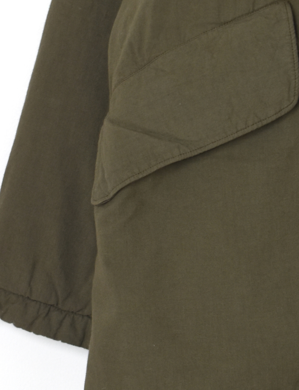 MDSH2552D(コート) PADDED 40s POPLIN FLANNEL LINING REGULAR COLLAR COAT