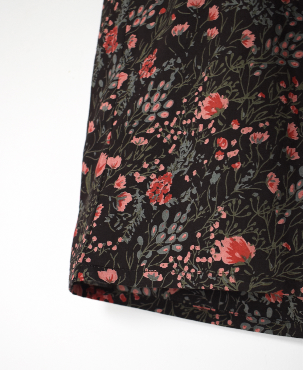 NSL25596(パンツ) 60s CAMBRIC FLOWER PRINT WIDE EASY PANTS