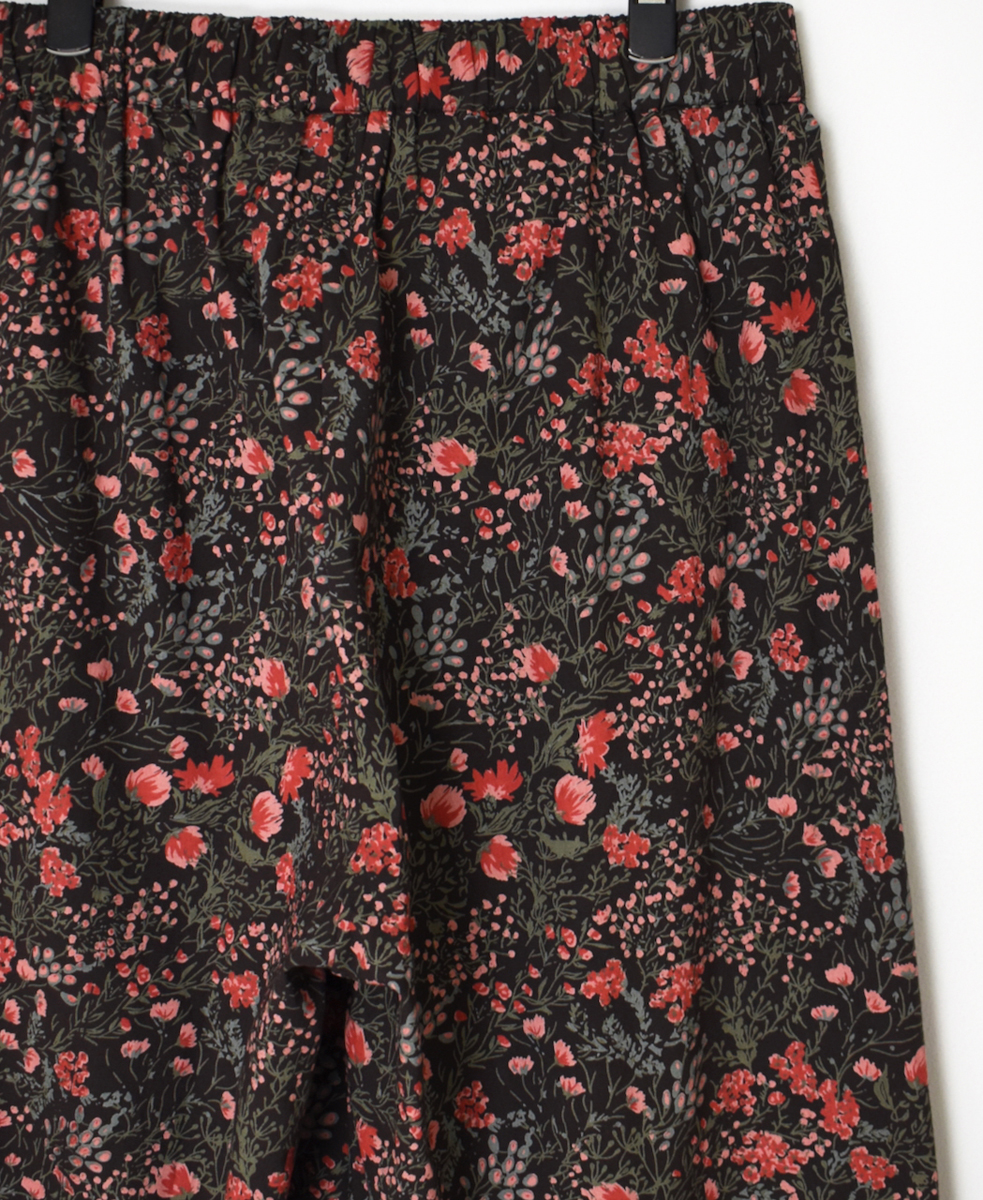 NSL25596(パンツ) 60s CAMBRIC FLOWER PRINT WIDE EASY PANTS
