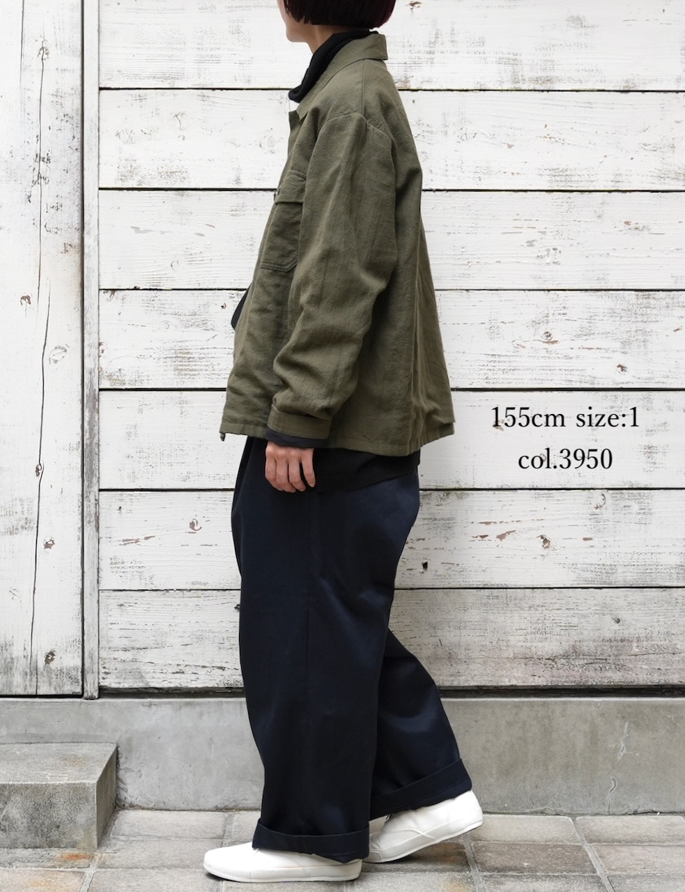 GMDSH2451(パンツ) WEST POINT ONE-TUCK TROUSERS