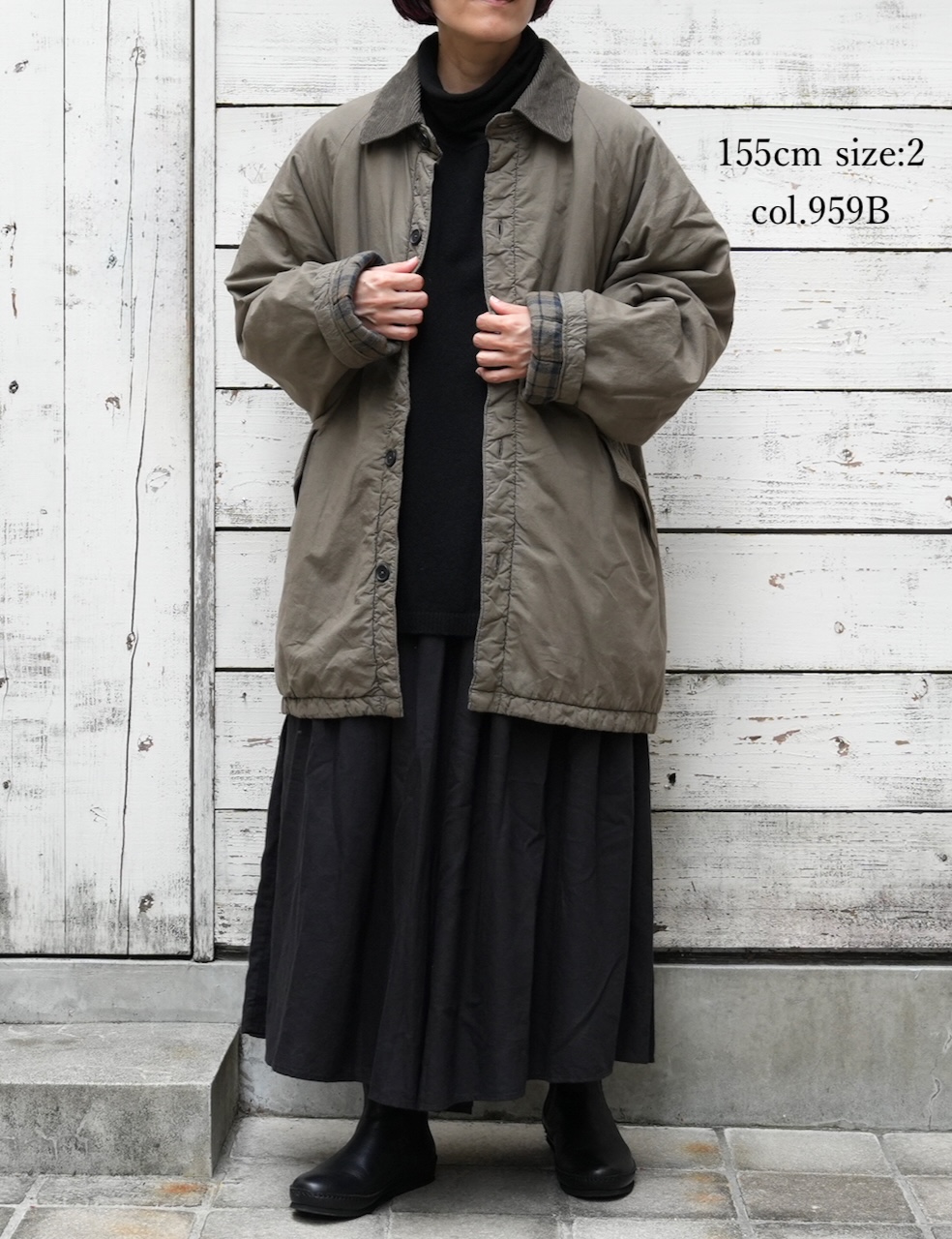 MDSH2551D(ジャケット) PADDED 40s POPLIN FLANNEL LINING  REGULAR COLLAR JACKET