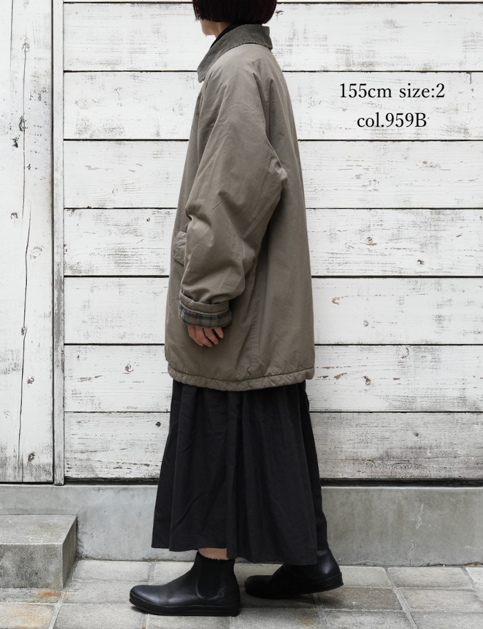 MDSH2551D(ジャケット) PADDED 40s POPLIN FLANNEL LINING  REGULAR COLLAR JACKET