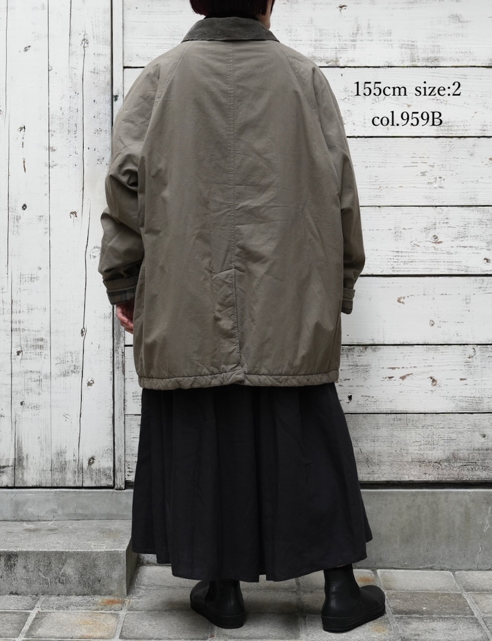 MDSH2551D(ジャケット) PADDED 40s POPLIN FLANNEL LINING  REGULAR COLLAR JACKET