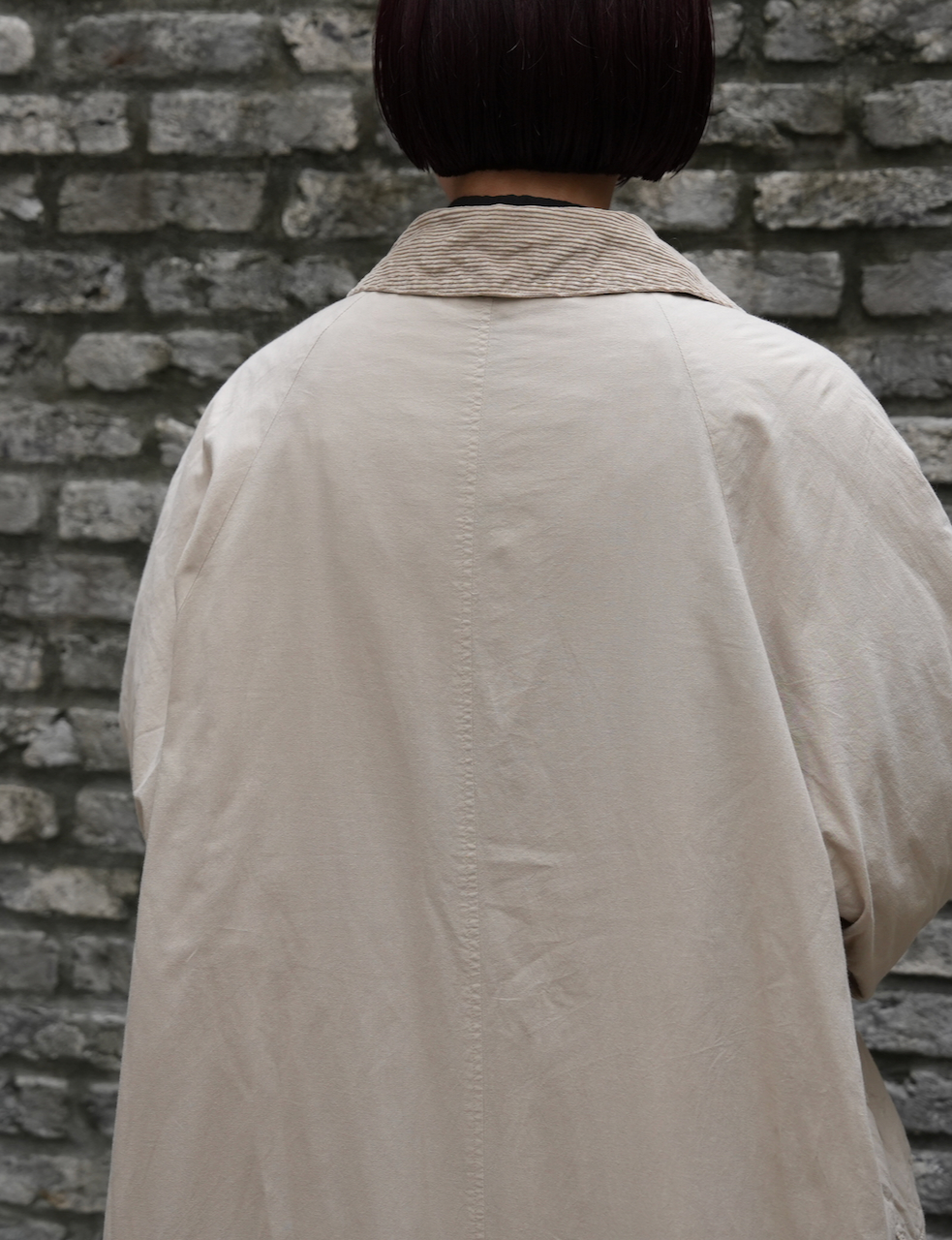 MDSH2552D(コート) PADDED 40s POPLIN FLANNEL LINING REGULAR COLLAR COAT