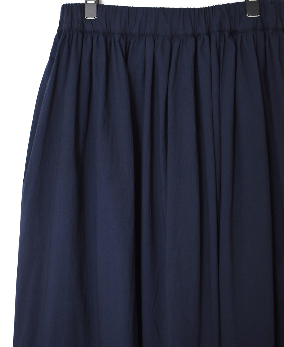 NSL25624(スカート) 60s CAMBRIC PLAIN WITH LACE GATHERED SKIRT