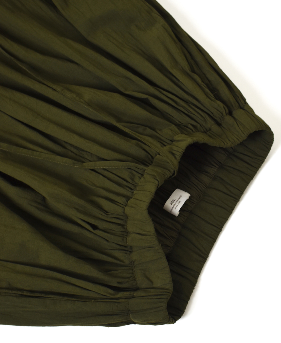 NSL25624(スカート) 60s CAMBRIC PLAIN WITH LACE GATHERED SKIRT