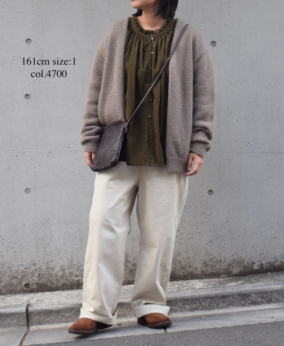 NSL25621(スモック) 60s CAMBRIC PLAIN WITH LACE GATHERED PATCHWORK SMOCK