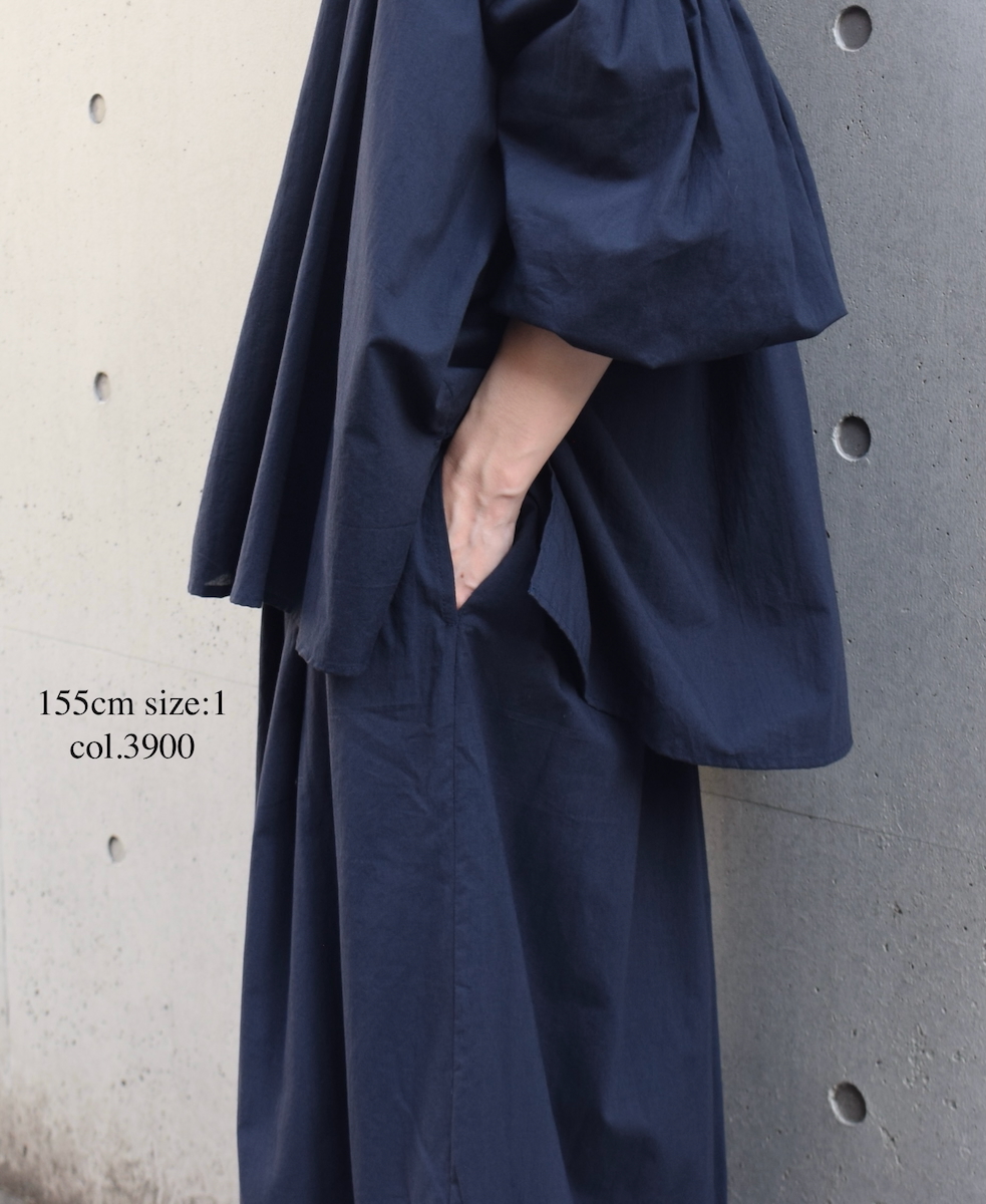 NSL25624(スカート) 60s CAMBRIC PLAIN WITH LACE GATHERED SKIRT