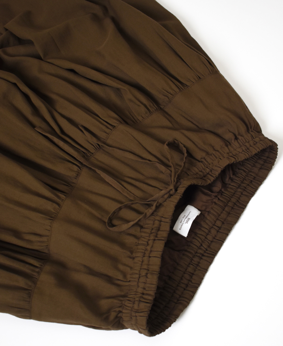 NSL25605(キュロット) 60s COTTON TWILL PLAIN CULOTTES