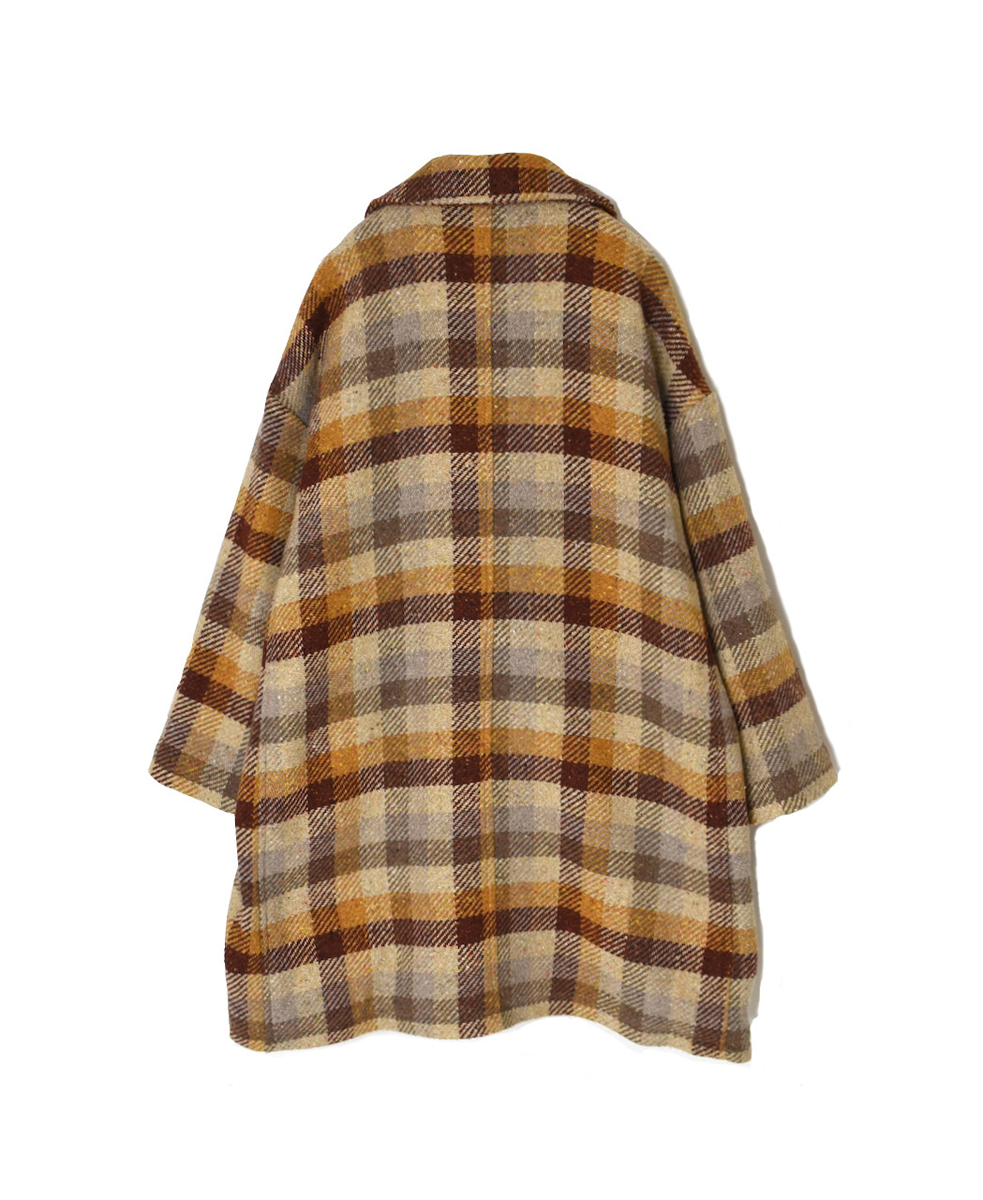 PNAM2551C(コート) OVERSIZE MIDI PEA COAT WITH LINING