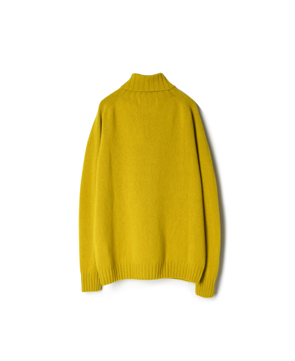 JNAMP1651 (ニット) POLO NECK SADDLE SHOULDER P/O
