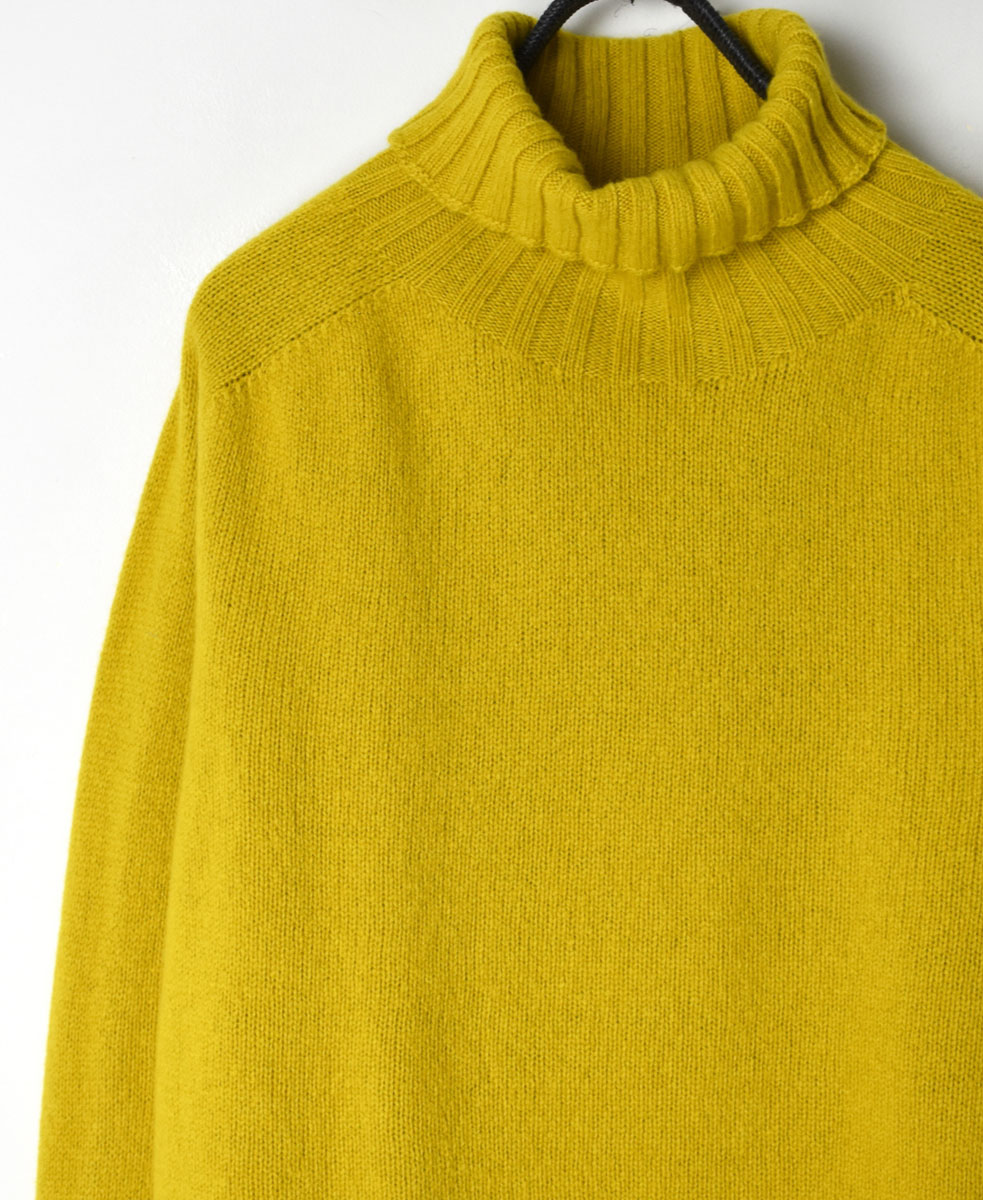 JNAMP1651 (ニット) POLO NECK SADDLE SHOULDER P/O