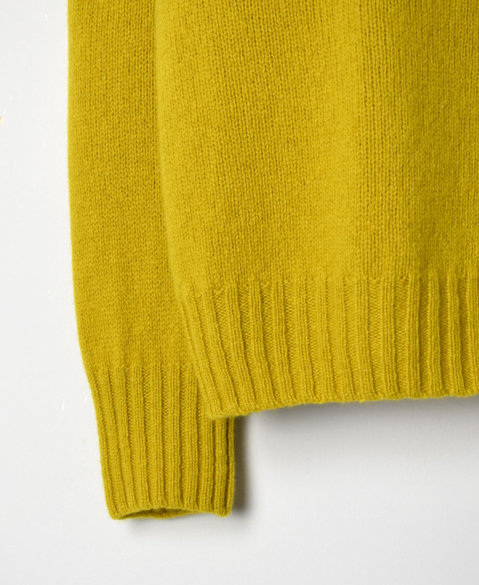 JNAMP1651 (ニット) POLO NECK SADDLE SHOULDER P/O