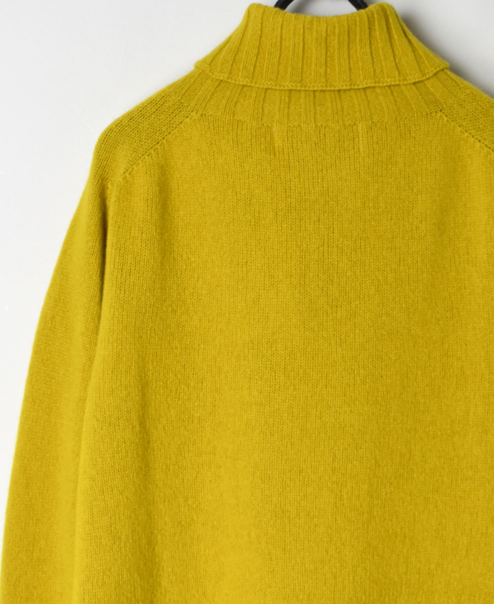 JNAMP1651 (ニット) POLO NECK SADDLE SHOULDER P/O
