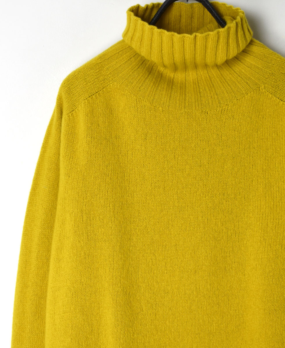 JNAMP1651 (ニット) POLO NECK SADDLE SHOULDER P/O