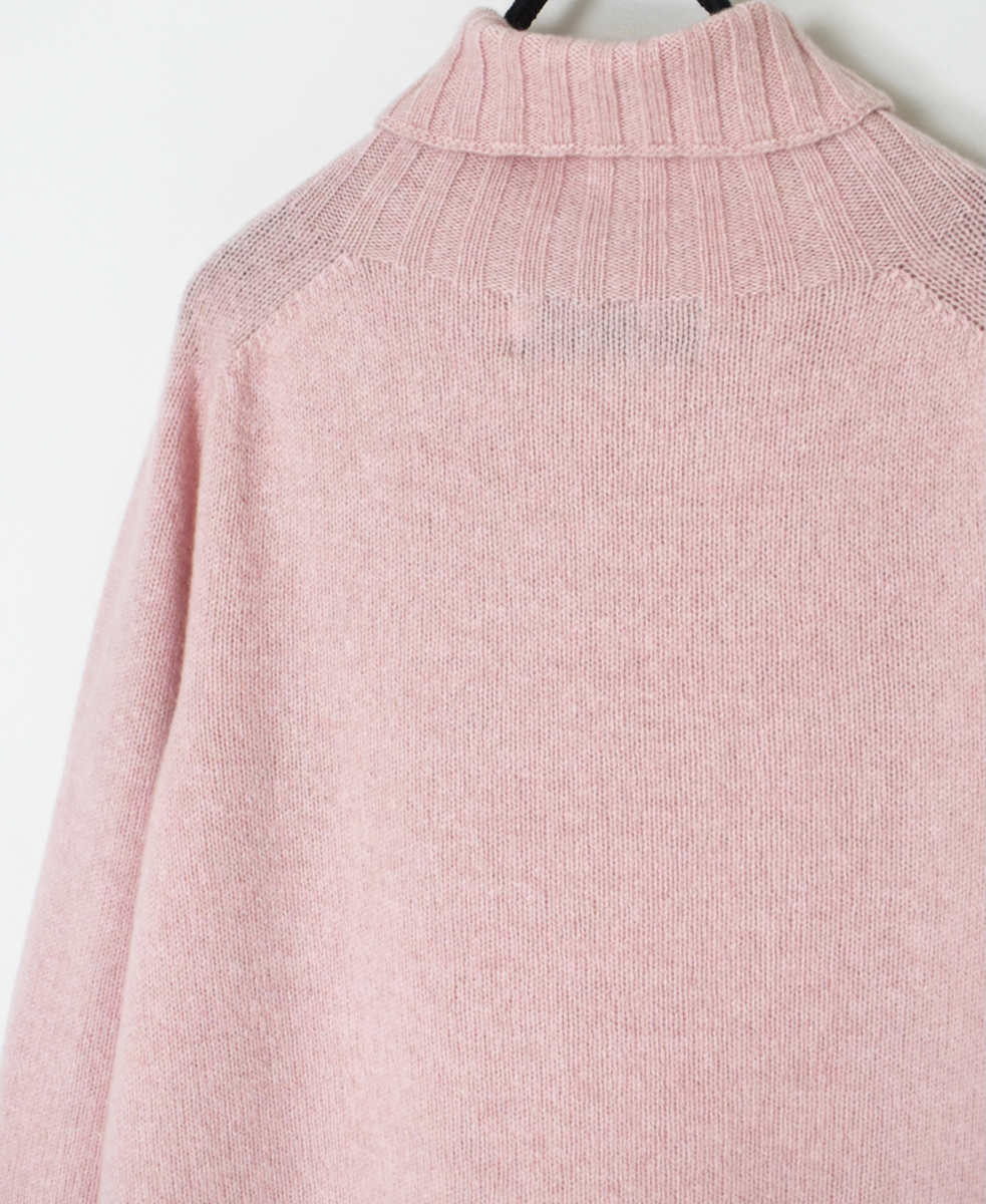 JNAMP1651 (ニット) POLO NECK SADDLE SHOULDER P/O