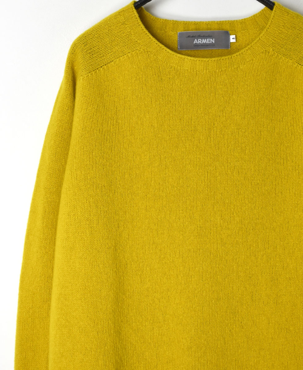 JNAMP1451 (ニット) CREW NECK SADDLE SHOULDER P/O