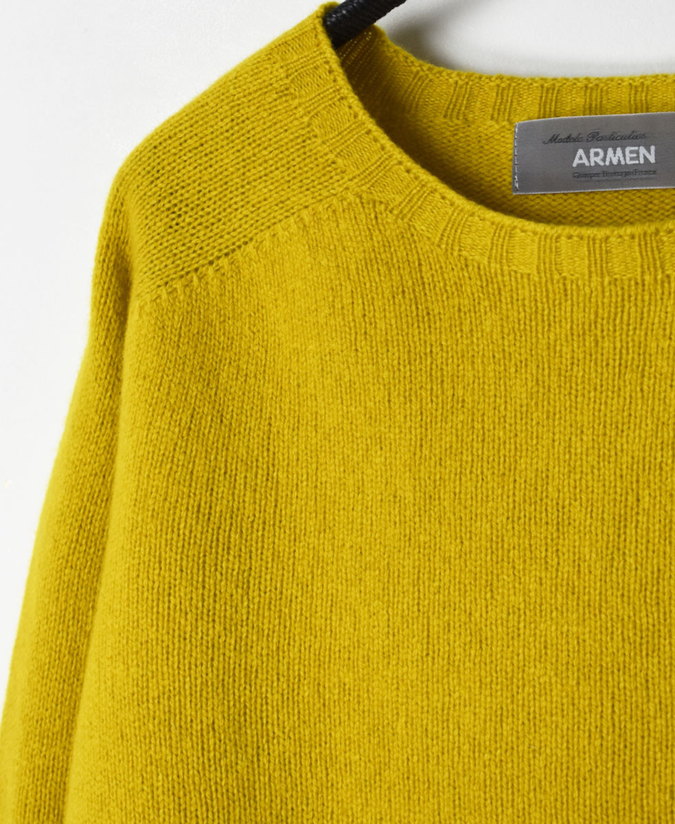 JNAMP1451 (ニット) CREW NECK SADDLE SHOULDER P/O