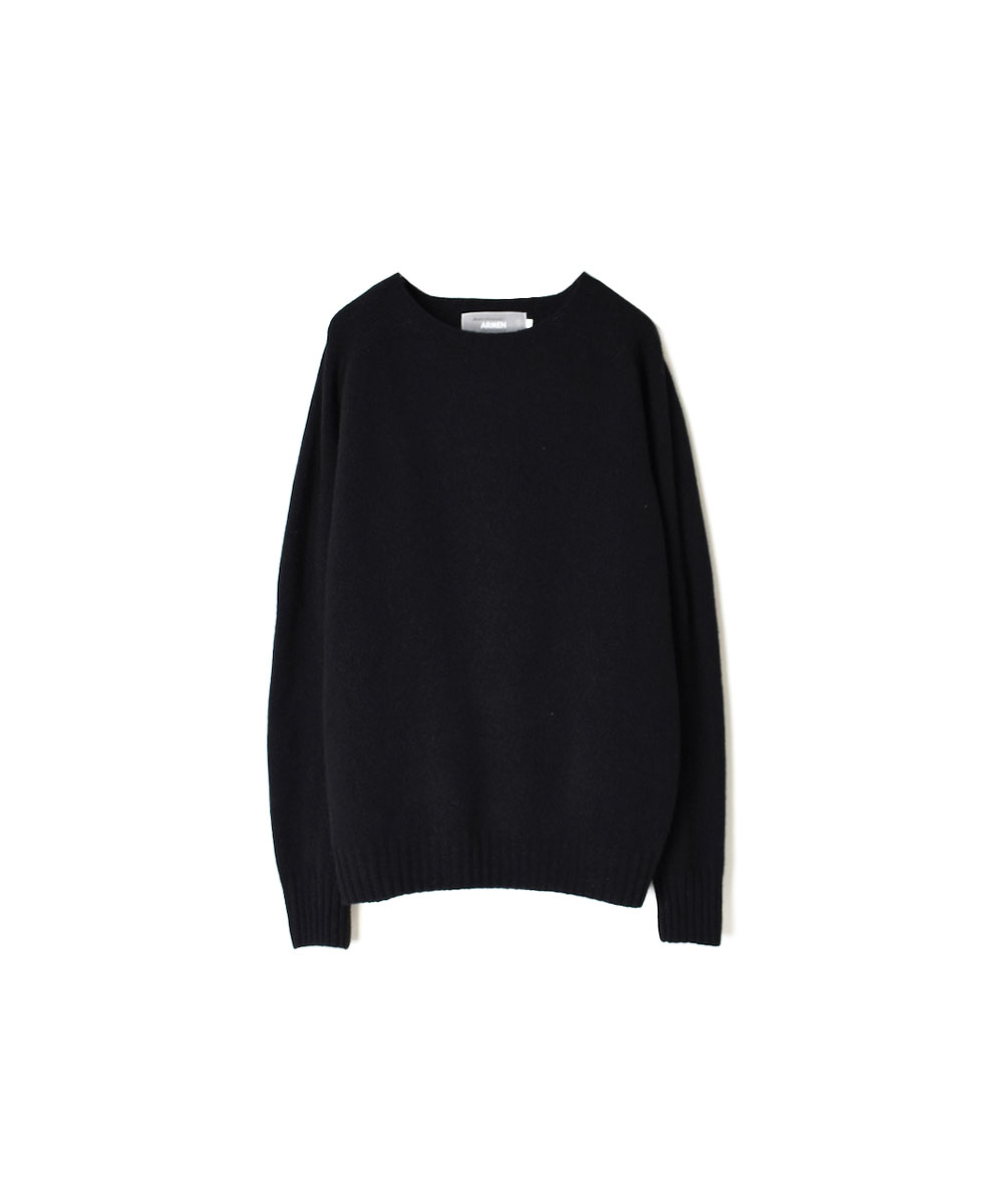 JNAMP1451 (ニット) CREW NECK SADDLE SHOULDER P/O