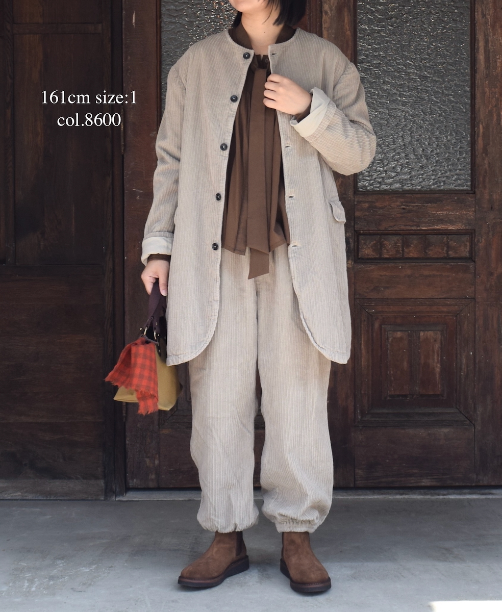 NSL25602(シャツ) 60s COTTON TWILL PLAIN TAI GATHERED FRONT SHIRT