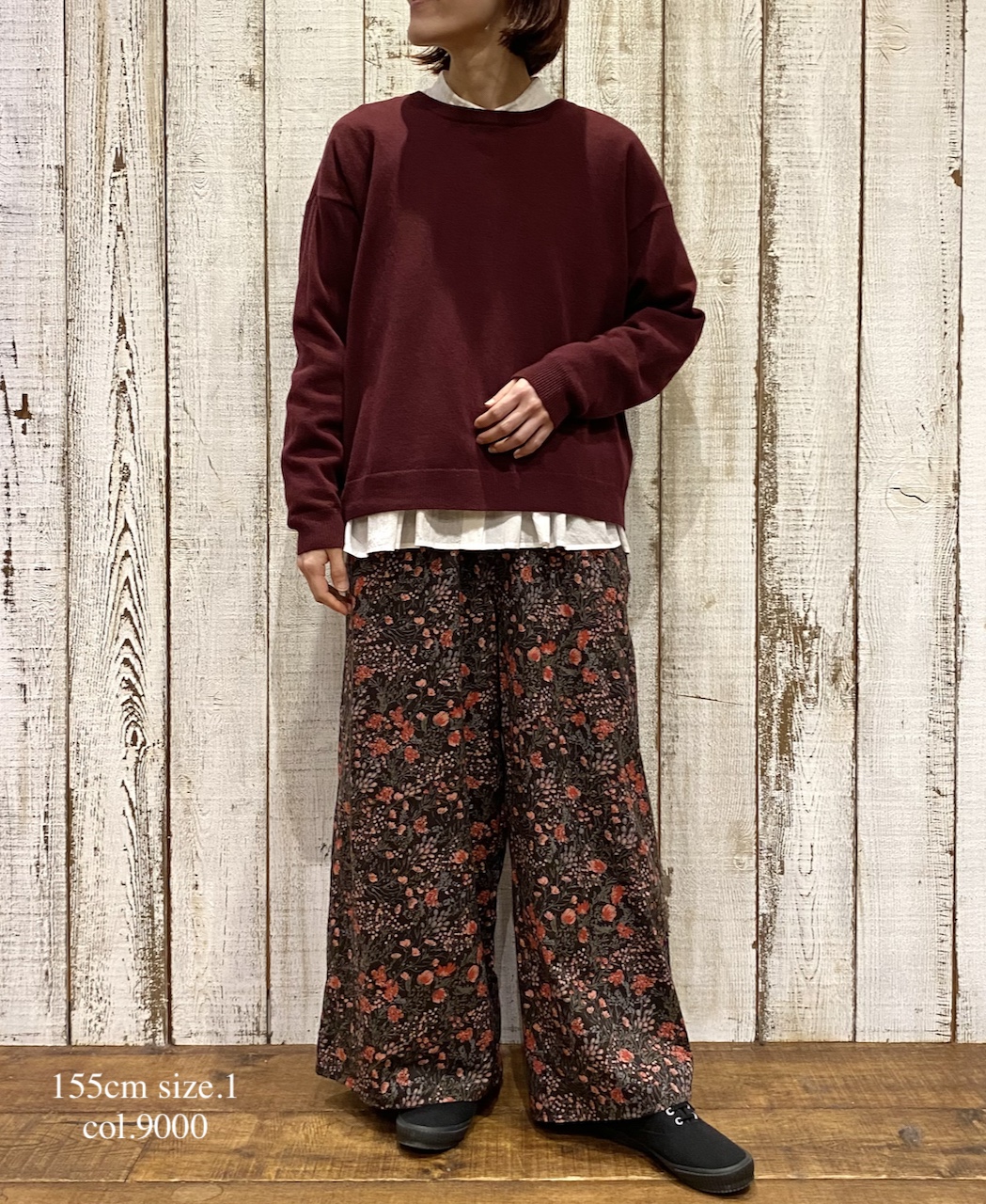 NSL25561(シャツ) 60s CAMBRIC PLAIN BANDED COLLAR PINTUCK SHIRT