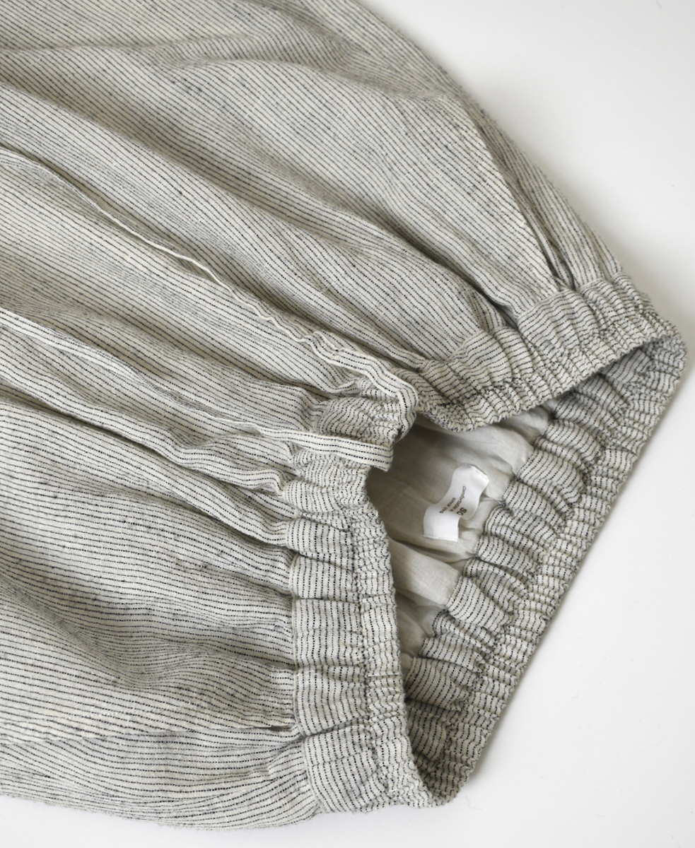 INSL25715(スカート) WOOL/LINEN STRIPE EASY SKIRT
