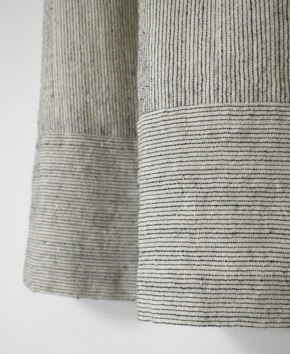 INSL25715(スカート) WOOL/LINEN STRIPE EASY SKIRT
