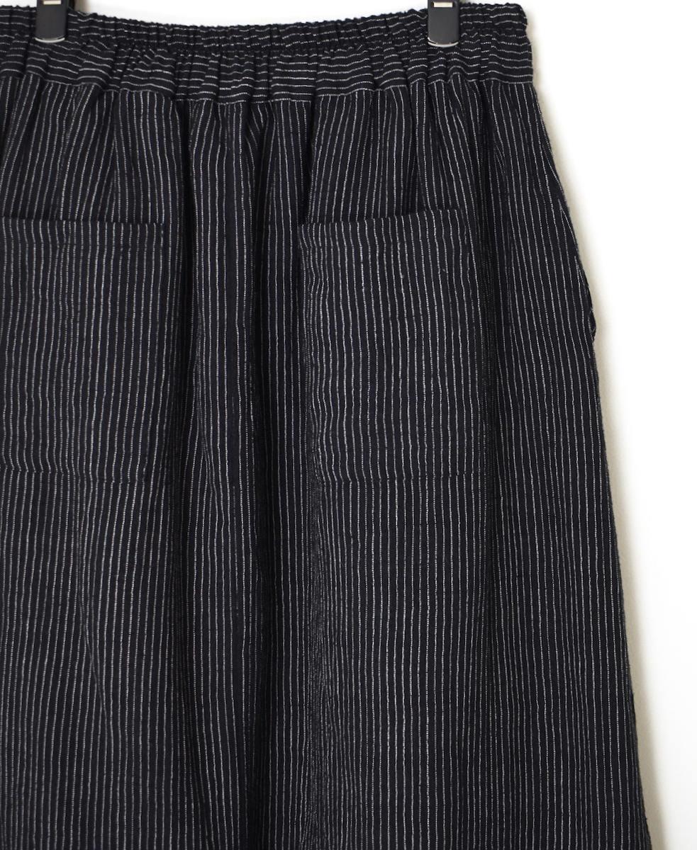 INSL25715(スカート) WOOL/LINEN STRIPE EASY SKIRT