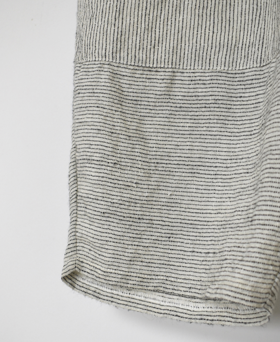INSL25716(パンツ) WOOL/LINEN STRIPE EASY PANTS